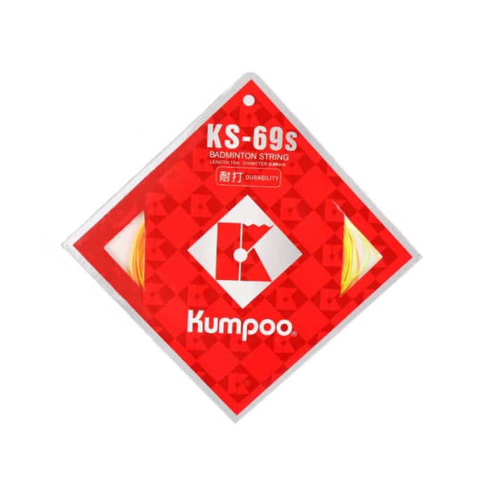 Kumpoo KS-69S Badminton String Set 10m 0.69mm Yellow/Green 