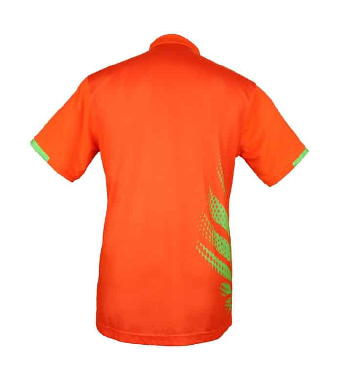 Αθλητικό Ανδρικό Μπλουζάκι Polo Kumpoo KW-7105 Πορτοκαλί