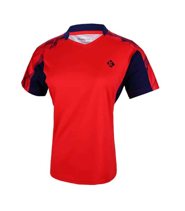 Αθλητικό Γυναικείο Μπλουζάκι Kumpoo KW-7201 Κόκκινο