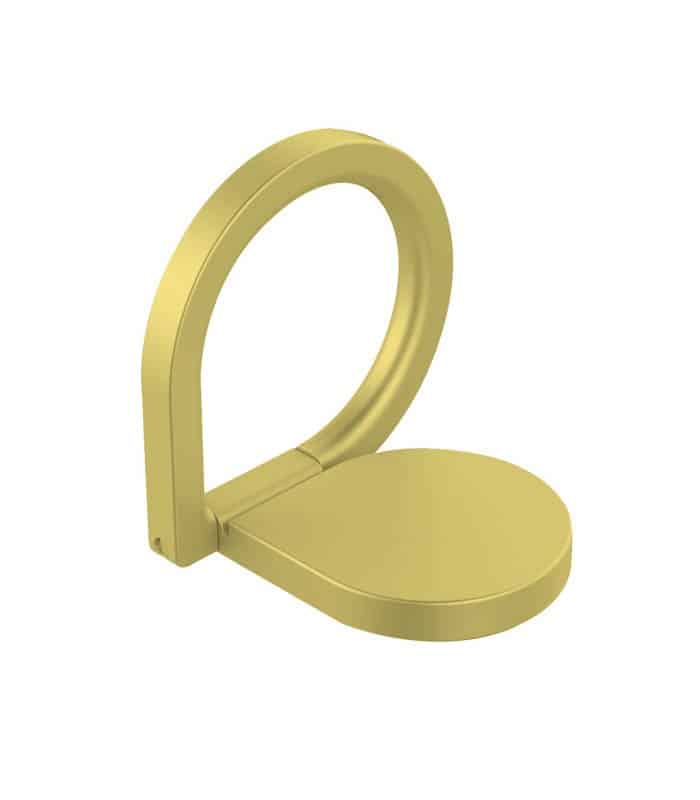 Ring Holder Brandcharger Graphite + 3M sticker Gold