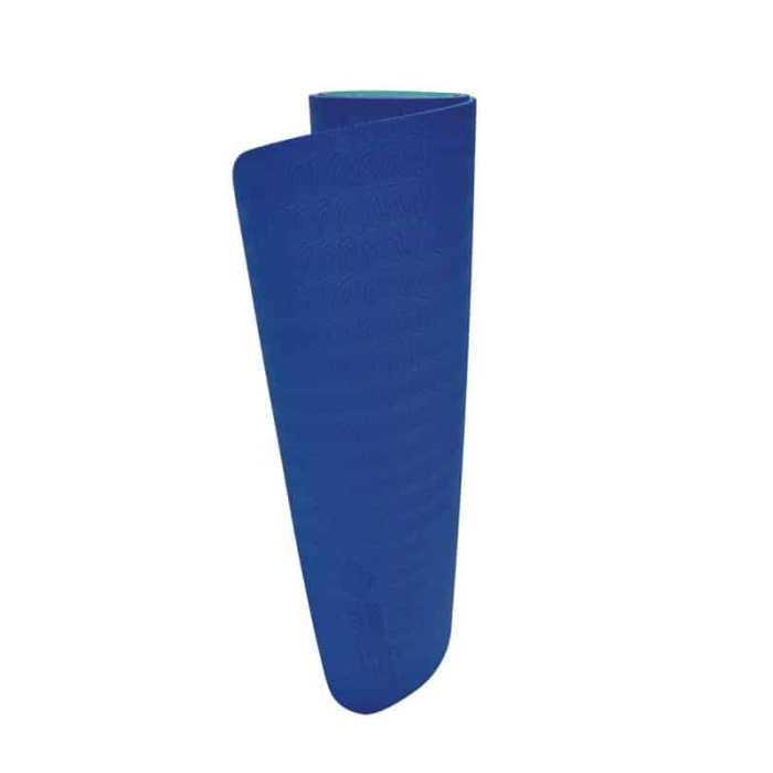 Στρώμα Yoga Mat Διχρωματικό Σκούρο Μπλε SCHILDKROT