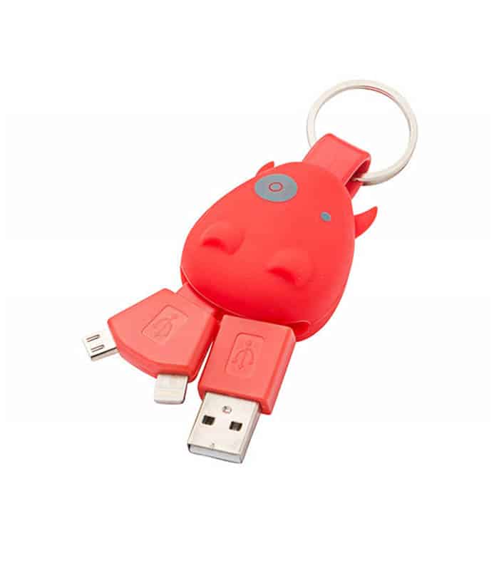 Μπρελόκ USB Smart Charger Munkees 3700