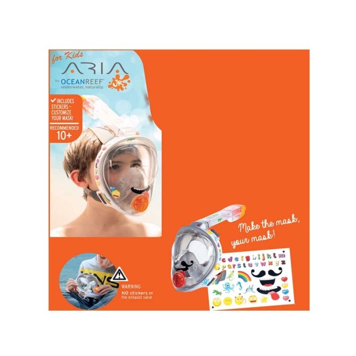 Παιδική Μάσκα Θαλάσσης Fullface Ocean Reef Aria Junior