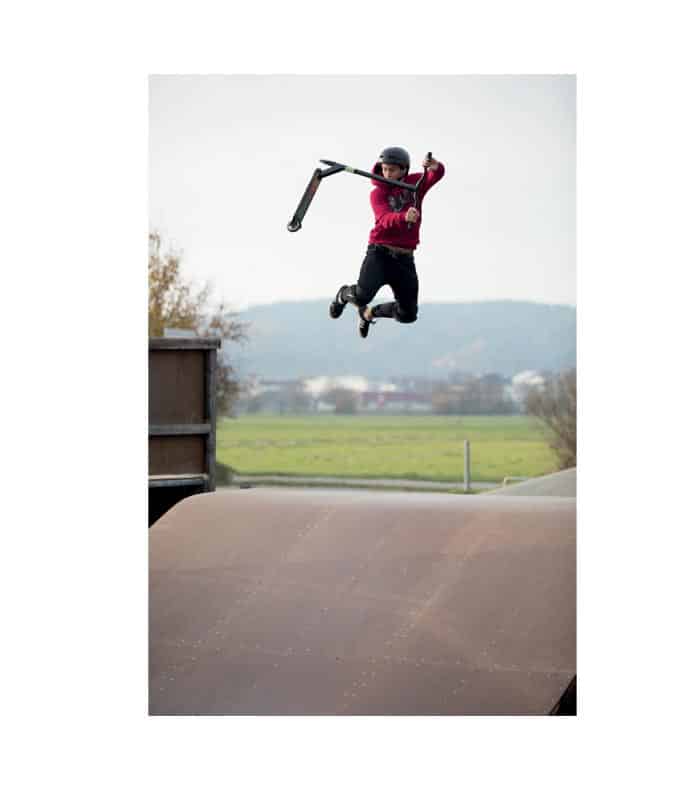 Stunt Scooter Δίτροχο Kickless 100mm SCHILDKROT Πράσινο