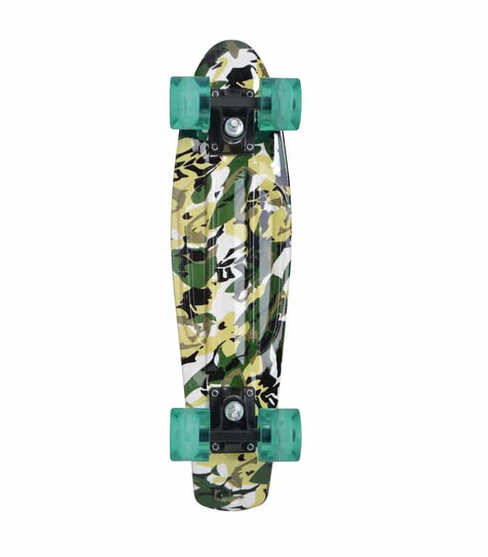 Τροχοσανίδα Skateboard Free Spirit Camouflage SCHILDKROT