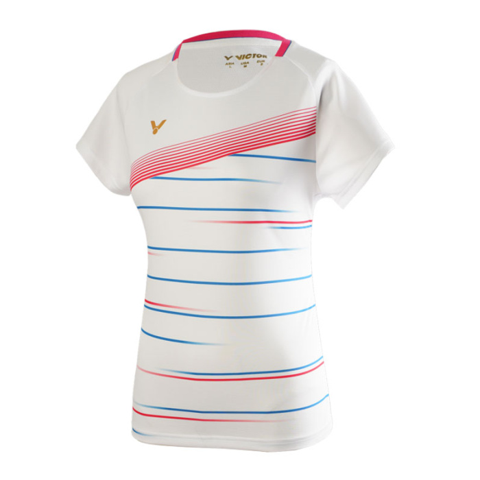 Γυναικείο Αθλητικό Μπλουζάκι VICTOR Τ-01003 A Άσπρο