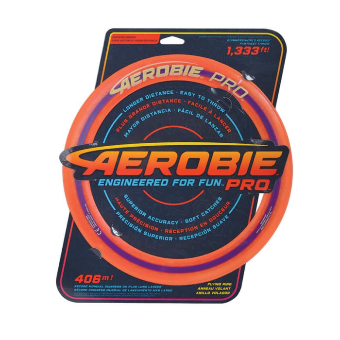 Δίσκος Frisbee AEROBIE Ring Pro Sprint Κόκκινο