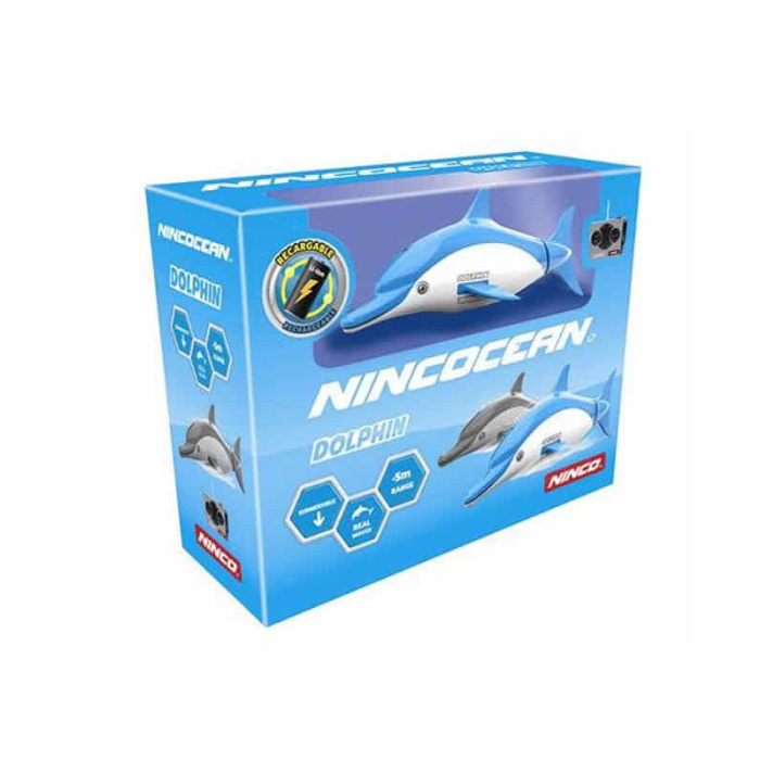 Τηλεκατευθυνόμενο Δελφίνι Κατάδυσης NINCO Μπλε/Γκρι