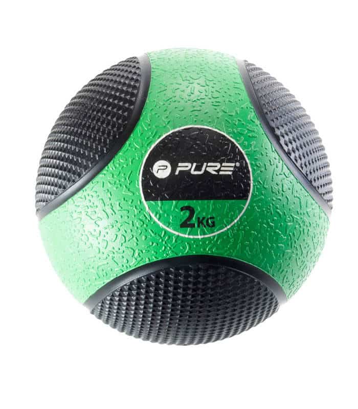 Μπάλα Εκγύμνασης Medicine Ball 2kg PURE Πράσινη