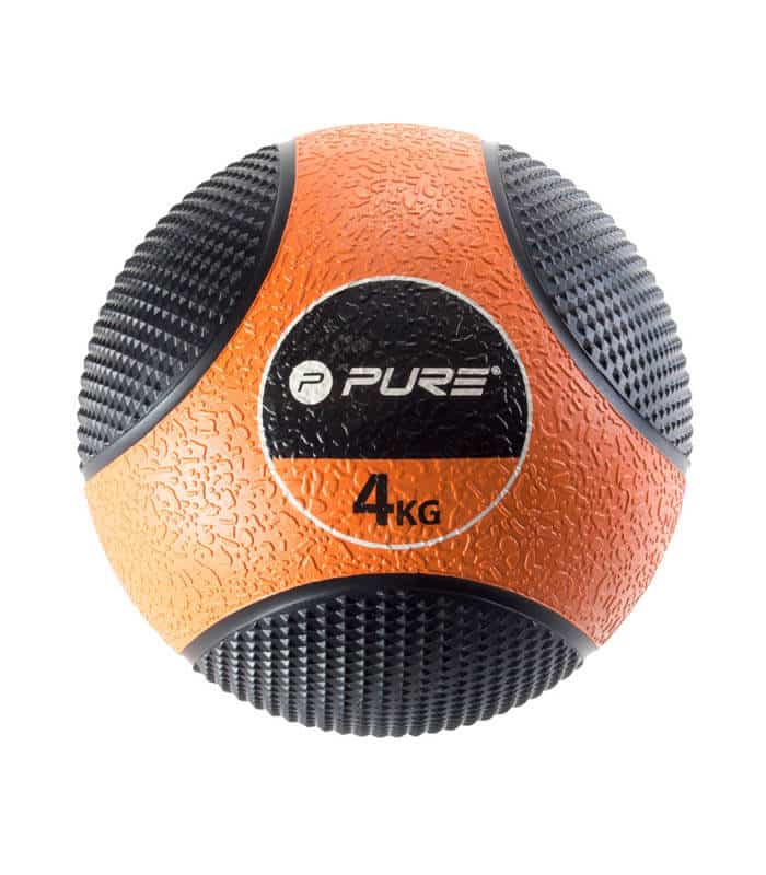 Μπάλα Εκγύμνασης Medicine Ball 4kg PURE Πορτοκαλί