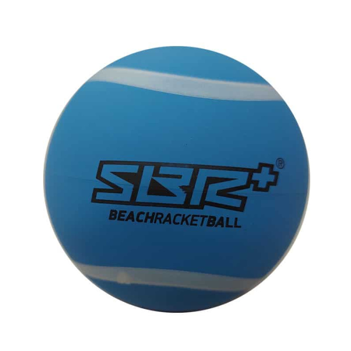 Μπαλάκια SBR+ Beach Racket Balls 55mm Μπλε/Κίτρινο