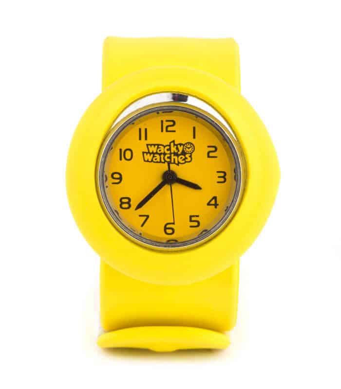Παιδικό Ρολόι SLAP 3D Κίτρινο Wacky Watches