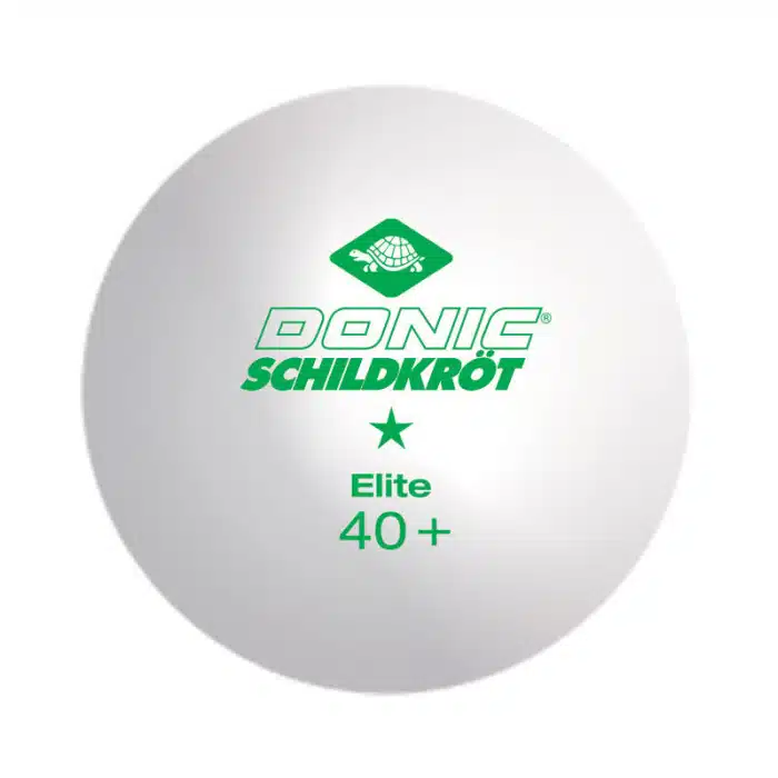 DONIC Μπαλάκια Ping Pong Elite 1*Star 3 τμχ Άσπρα