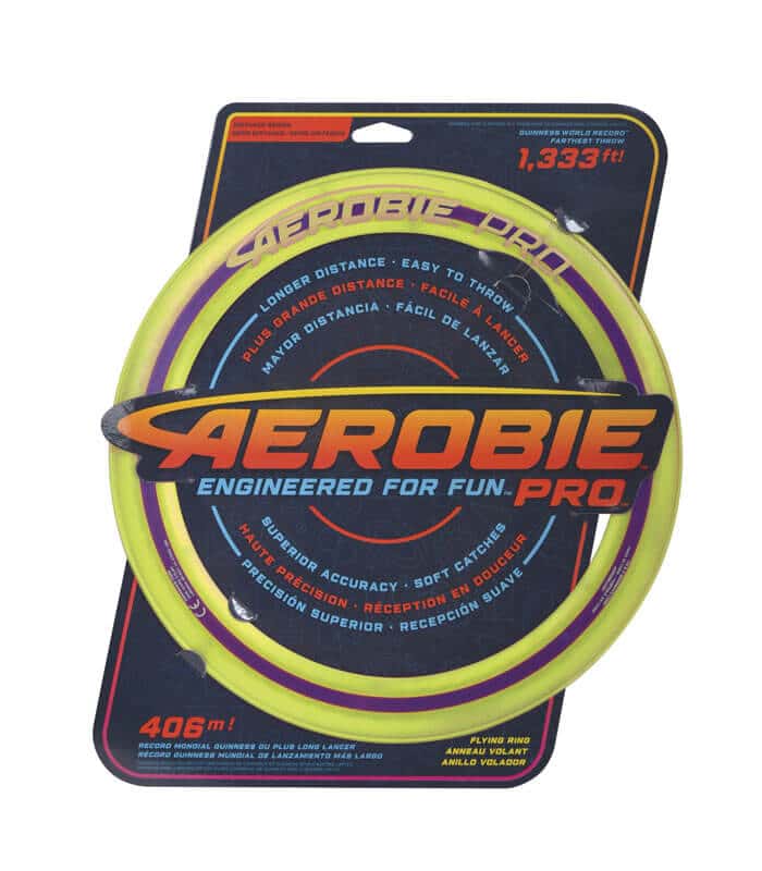 Δαχτυλίδι Frisbee AEROBIE Ring Pro Ø33cm Κίτρινο
