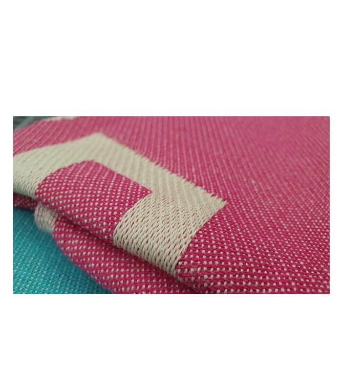 Πετσέτα Θαλάσσης Παρεό SBR+ 170x98cm Ροζ