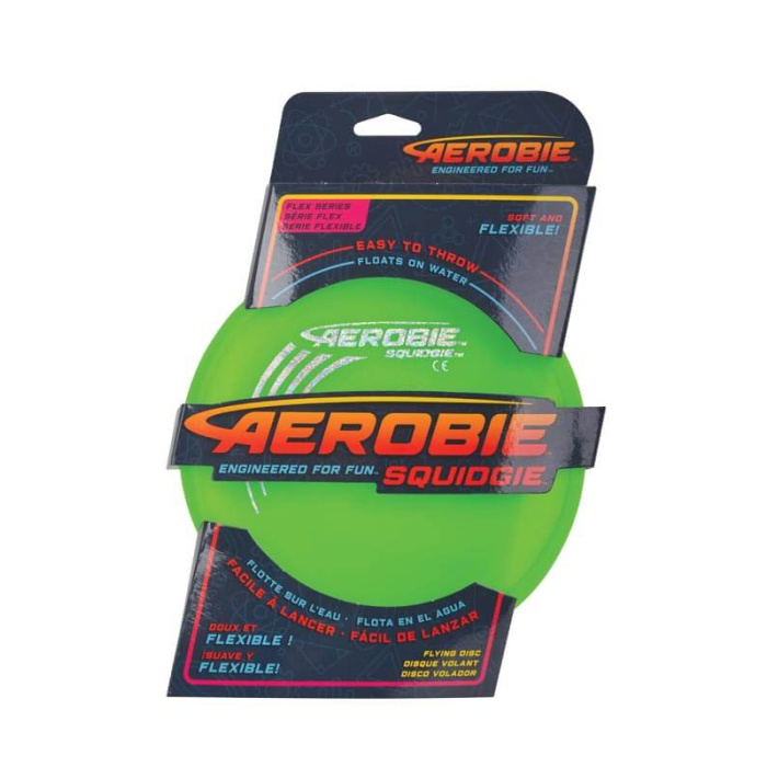 Δίσκος Frisbee "SQUIDGIE" 20cm AEROBIE Πράσινο