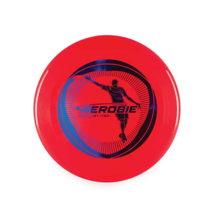 Δίσκος Frisbee Αγωνιστικός "Medalist" 27cm AEROBIE Κόκκινο