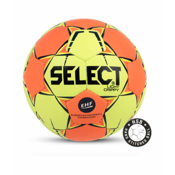 Μπάλα Handball Select Light Grippy Size 0 Κίτρινο/Πορτοκαλί