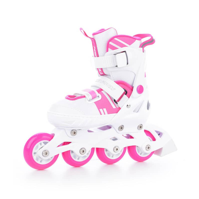 Rollers/Ice Skates 2 σε 1 Πατίνια MISTY DUO GIRLS Άσπρο/Ροζ