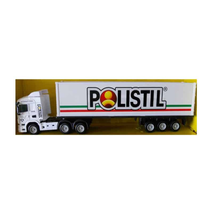 Φορτηγάκι μεταλλικό Polistil Truck λευκό