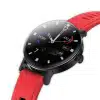 Smartwatch SU10, κόκκινο λουράκι σιλικόνης με Amoled οθόνη